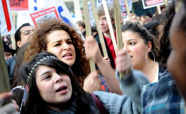 Student protest 2010