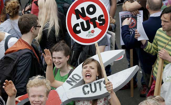 Anti-cuts demonstration