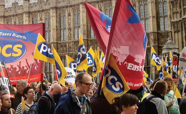 Trade union march