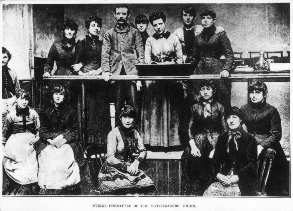 Bryant and May match girls strike committee, 1888