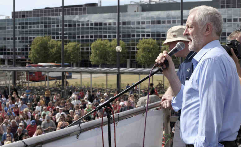 corbyn rally