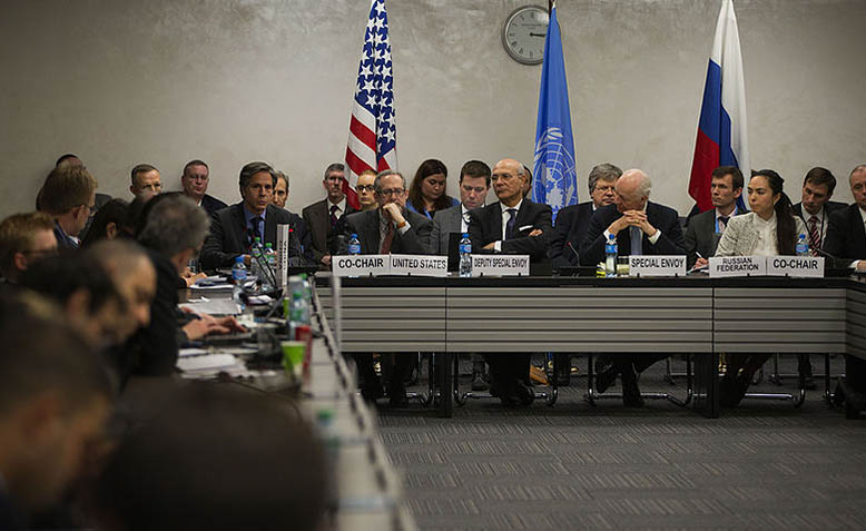 ISSG Ceasefire Task Force meeting earlier this year. Photo: Eric Bridiers