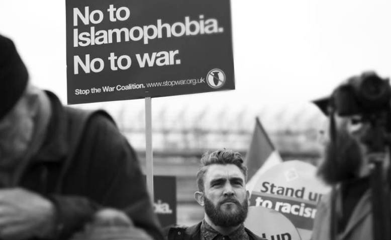 no to islamophobia