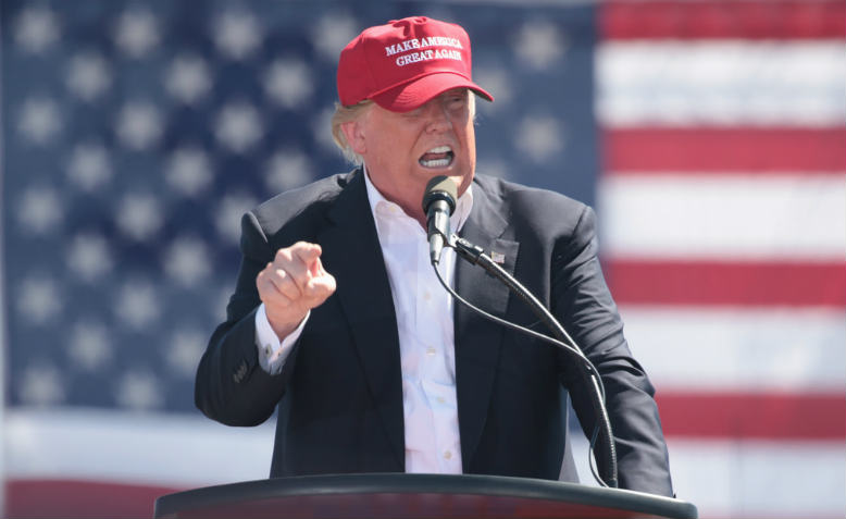 Donald Trump at a campaign rally in Arizona. Photo: Flickr/ Gage Skidmore