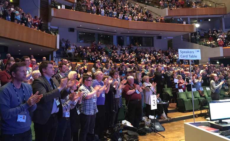 NUT conference delegates