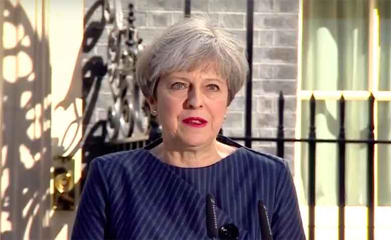 Prime Minister Theresa May. Photo: Wikipedia