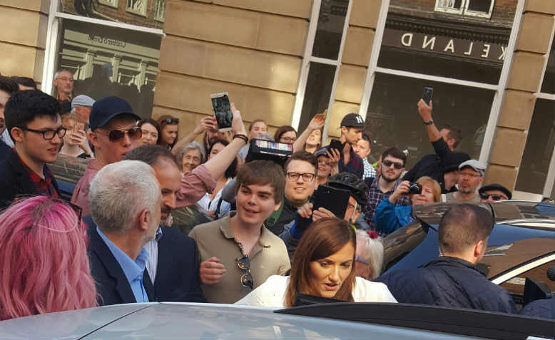 corbyn in York