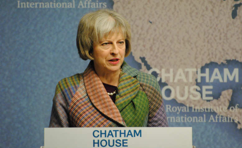 Theresa May as Home Secretary, 2015. Photo: Wikimedia Commons