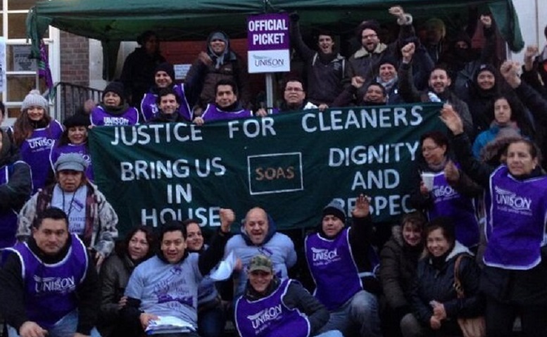 Photo: SOAS Justice for Workers