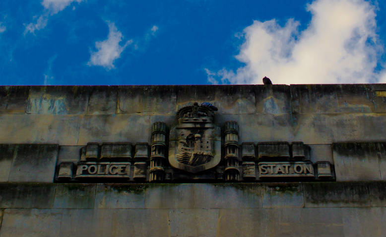 Bristol Central Police Station. Photo: Flickr/Ubaían