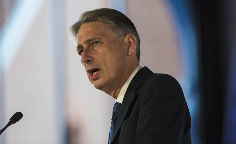 Chancellor of the Exchequer, Philip Hammond, speaking at Chatham House. Source: Flickr / Chatham House