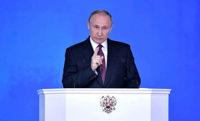 Putin Addresses Federal Assembly: photo: uncredited