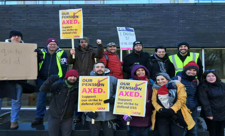 Solidarity at Bristol University. Photo: Naz Massoumi