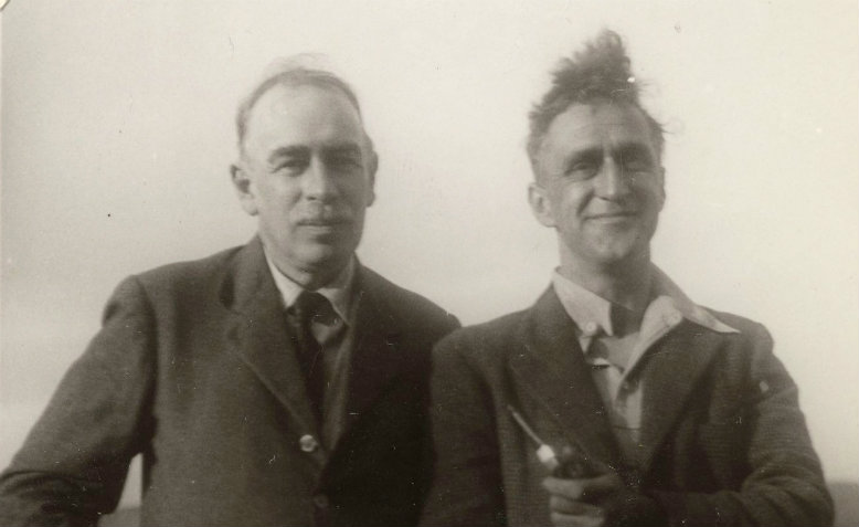 John Maynard Keynes with Kingsley Martin, editor of the New Statesman. Photo: Wikimedia Commons