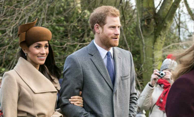 Harry and Meghan, Christmas Day, 2017. Photo: wikimedia commons