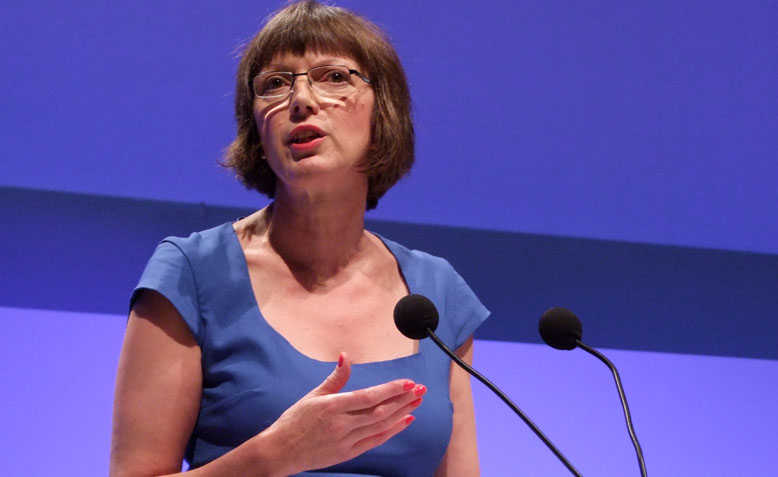 Frances O'Grady at TUC Congress 2018. Photo: Wikipedia