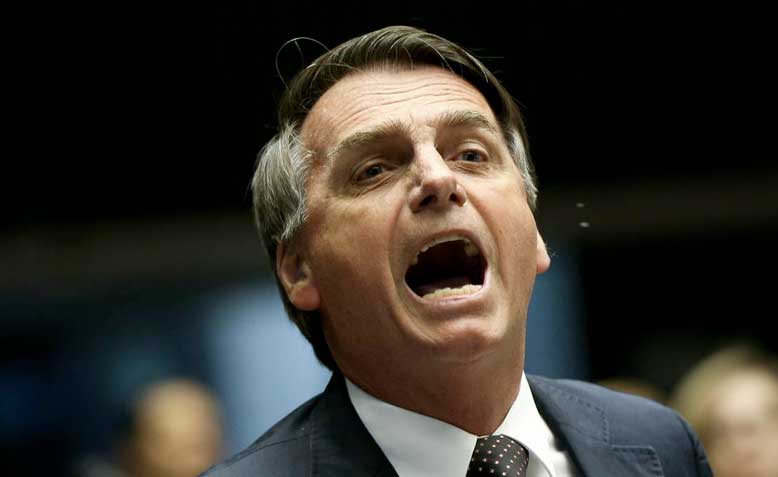 Jair Bolsonaro, 2016. Photo: Wikimedia Commons