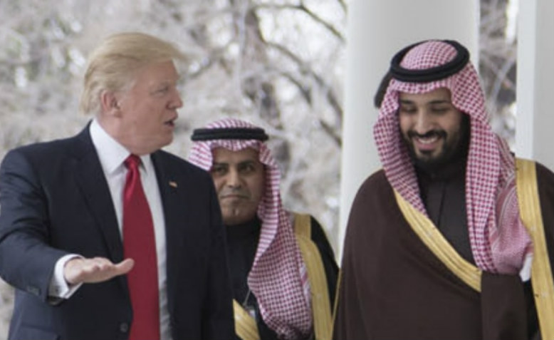 Trump and Mohammed bin Salman 2017. Photo: Wikimedia Commons