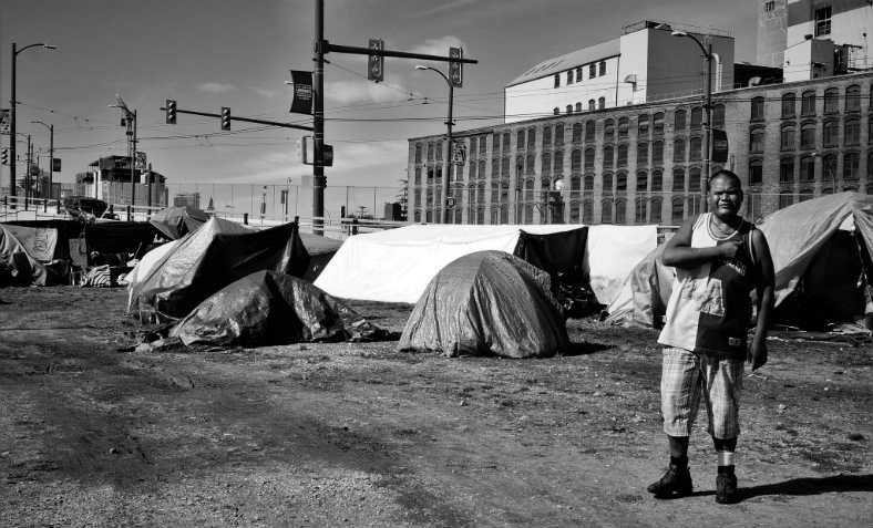 Homeless camp in East Vancouver, September 2017. Photo: Kenny McDonald via Flickr