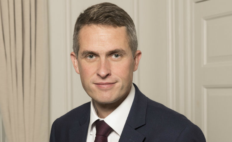 Gavin Williamson. Photo: Flickr/Number10