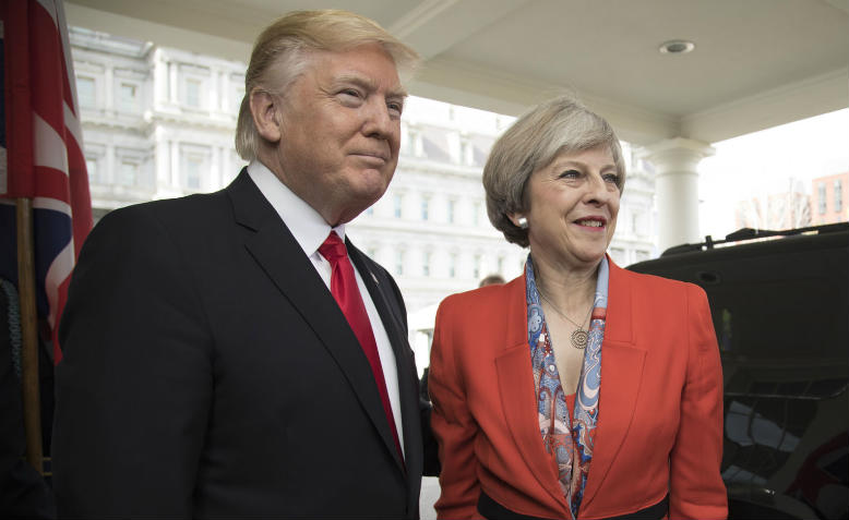 Donald Trump and Theresa May, 2017. Photo: Wikimedia Commons