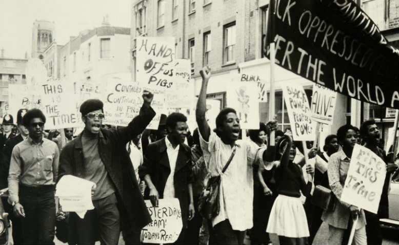 March in Notting Hill against racist police harassment, 1970. Photo: UK National Archives