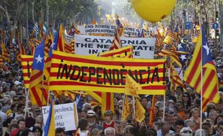 Catalan independence demo. Photo: wikimedia commons