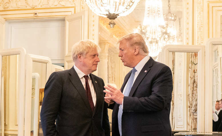 Boris Johnson and Donald Trump. Photo: Public Domain