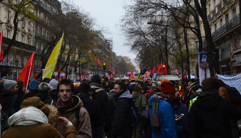 Strikes in France: Flickr