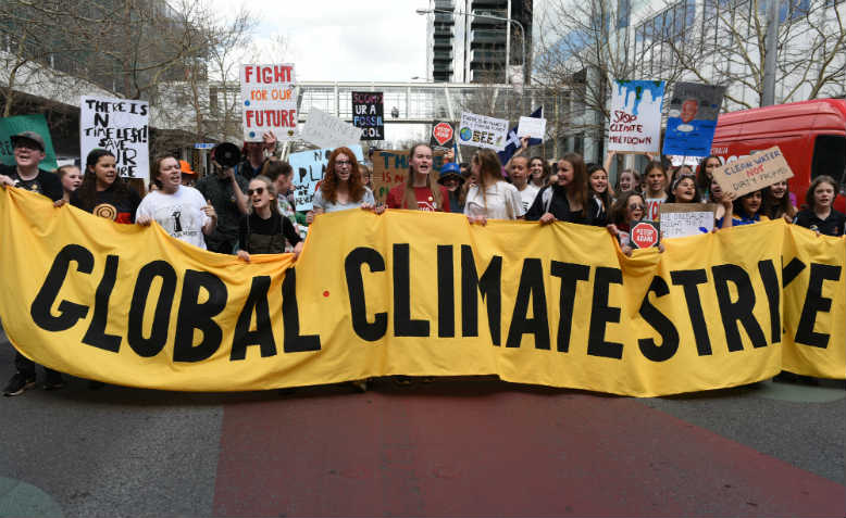 Climate strike, Canberra. Photo: Flickr/Stephen Smith