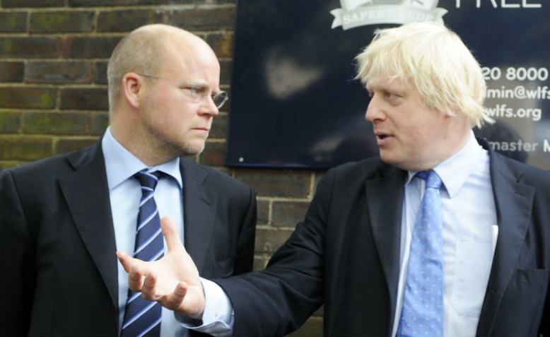 Toby Young and Boris Johnson. Photo: Flickr/Hammersmith and Fulham Council