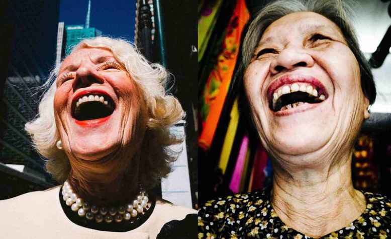 Laughing ladies. Photo via Good Free Photos