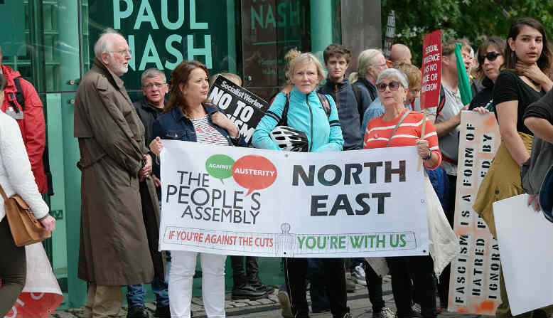 People's Assembly protesters. Photo: Wikimedia Commons.