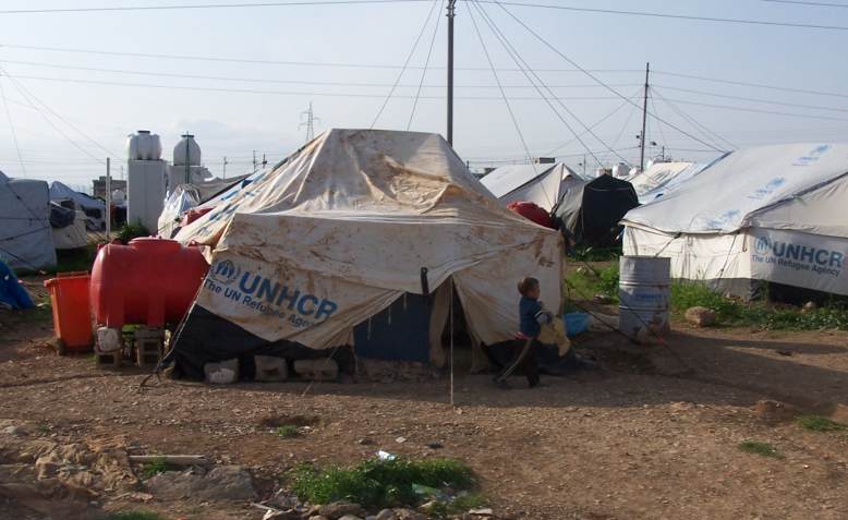 Arbat Transit Camp in Iraqi Kurdistan. Photo: Wikimedia Commons