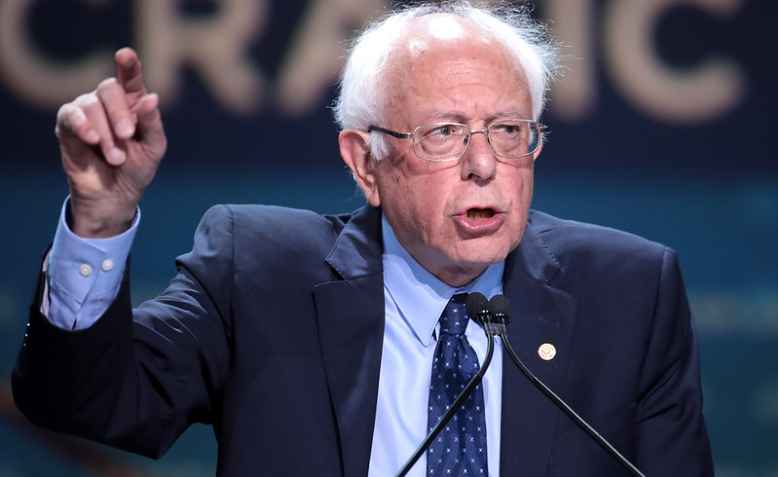 Bernie Sanders, California Democratic Party Convention, 2019. Photo: Gage Skidmore