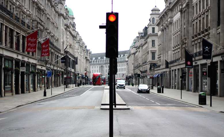 Regent Street, London, 27 April. Photo: Flickr/Domogwai