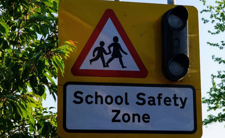 School safety zone. Source: Counterfire