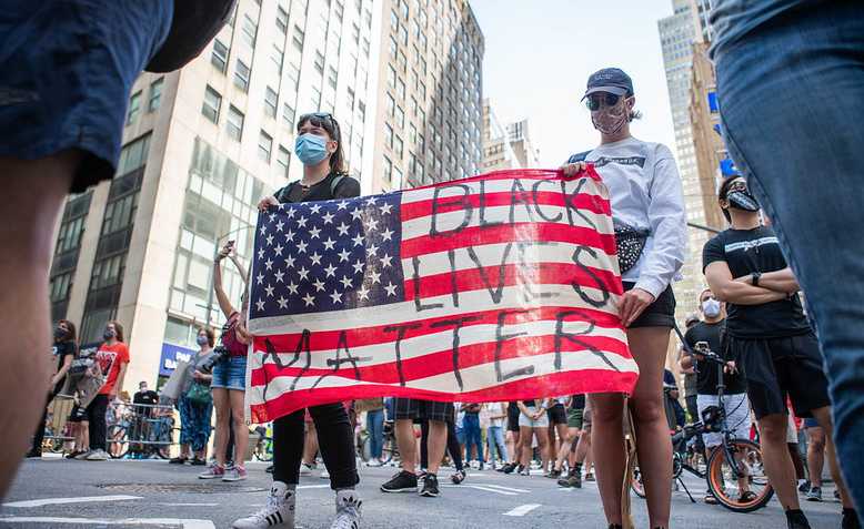 Black Lives Matter protests at Times Square, New York. Source: Flickr - Anthony Quintano