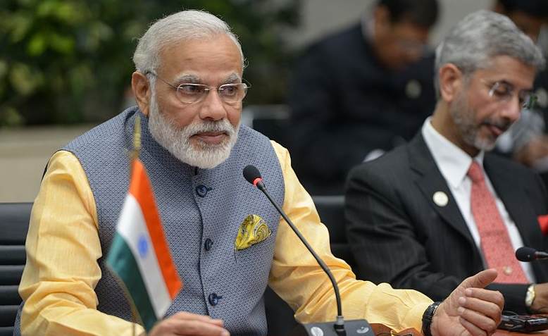 Prime Minister Modi, Photo: Flickr / cropped from original / licensed under CC BY 2.0, linked at bottom of article