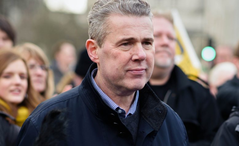 Mark Serwotka, Our NHS demonstration, March 2017