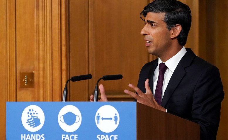 Rishi Sunak holds a Covid-19 Press Conference in 10 Downing Street. Photo: Pippa Fowles / Flickr - No 10 Downing Street / cropped from original / licensed under CC 2.0, links at the bottom of article