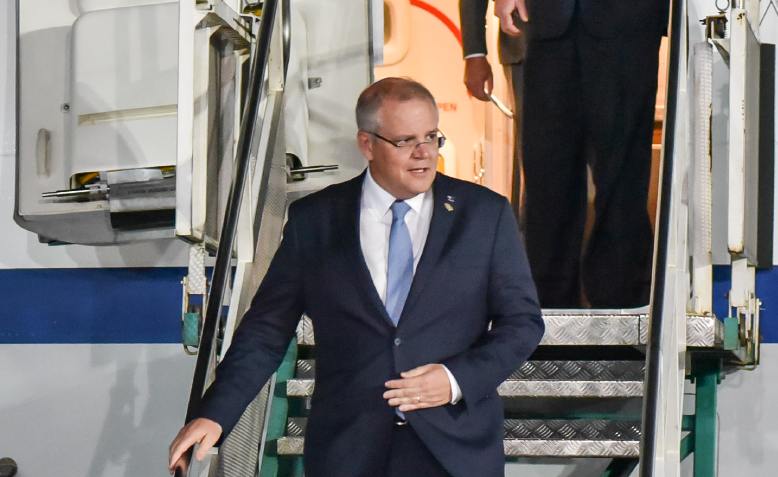 Australian Prime Minister, Scott Morrison. Photo: G20 Argentina / Flickr / cropped from original / CC BY 2.0, license linked at bottom of article