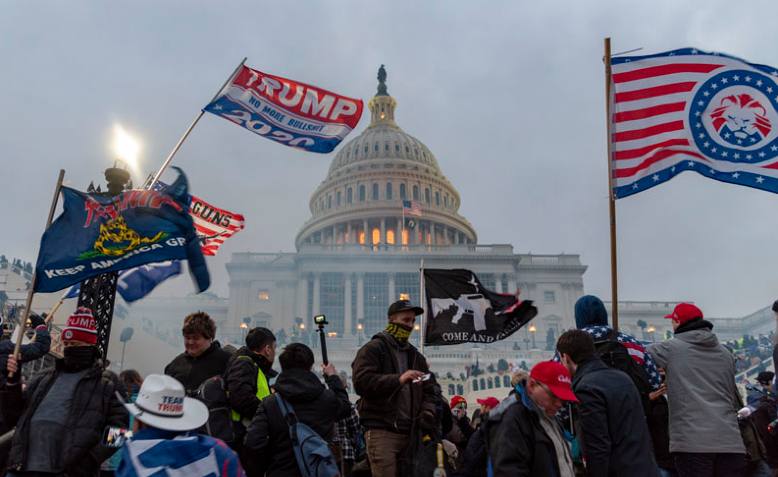 Trump supporters storm Capitol Building, 6 January