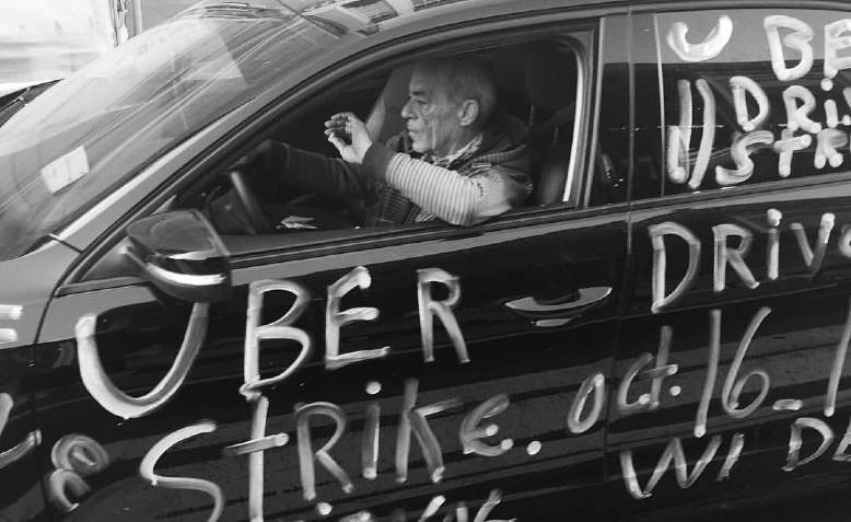 Uber strike, California