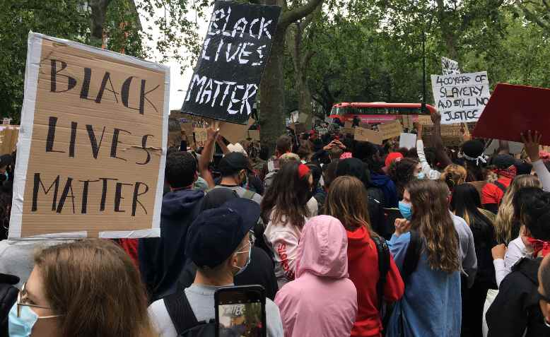 Black Lives Matter protest in London