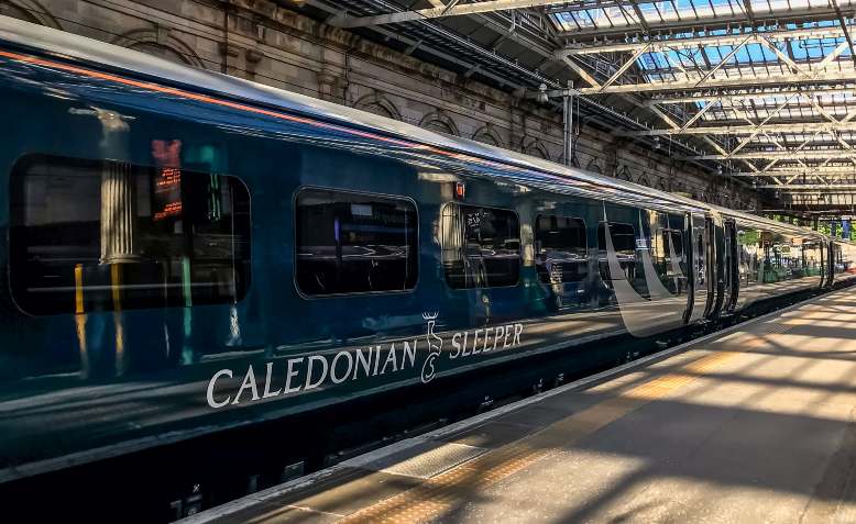 Caledonian Sleeper train