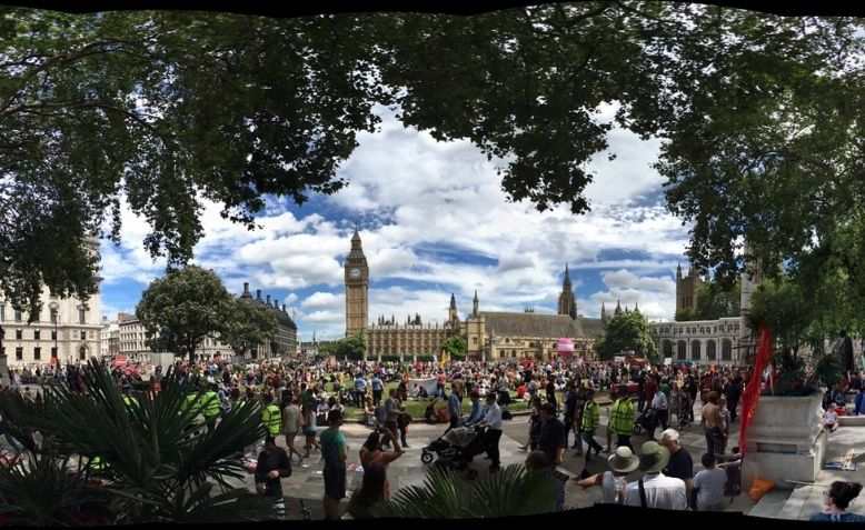 People’s Assembly Demonstration Against Austerity and Racism.