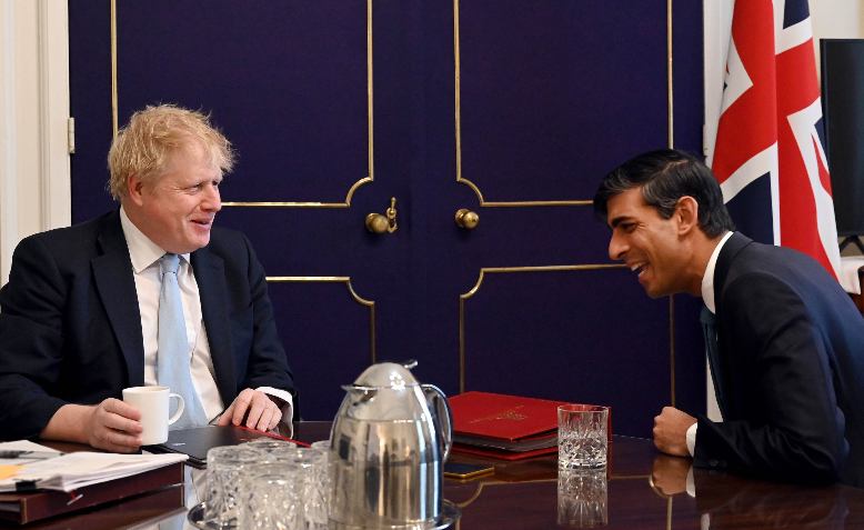 Boris Johnson and Rishi Sunak