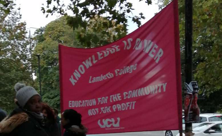 Lambeth College strike