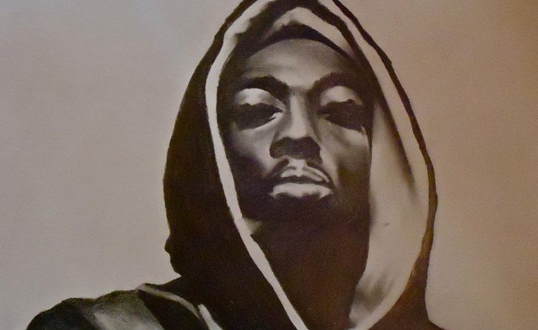 Drawing of Tupac Shakur